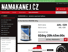 Tablet Screenshot of namakanej.cz